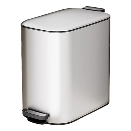 LEVON Soft Closing Waste Steel Slim Bin - JIJI.SG