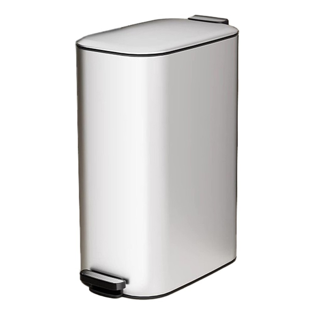 LEVON Soft Closing Waste Steel Slim Bin - JIJI.SG
