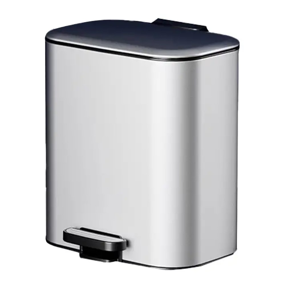 MANSH Soft Closing Steel Waste Bin - JIJI.SG