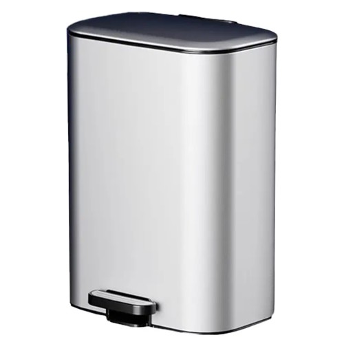 MANSH Soft Closing Steel Waste Bin - JIJI.SG