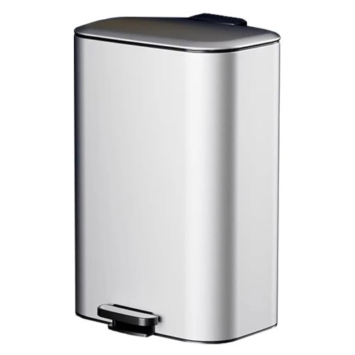 MANSH Soft Closing Steel Waste Bin - JIJI.SG