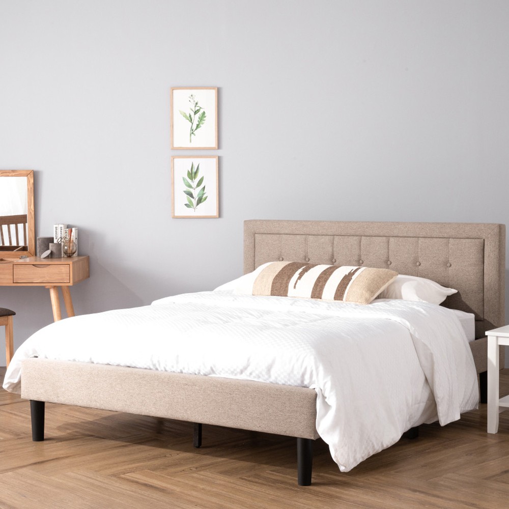 HADY Upholstered Bed Frame - JIJI.SG