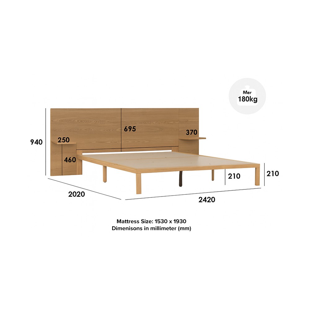 PLETTO Bed Frame - JIJI.SG