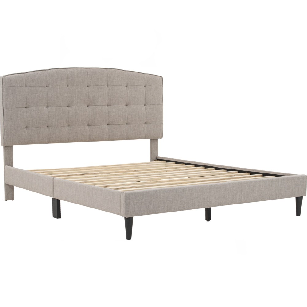 SANCHO Upholstered Bed Frame - JIJI.SG