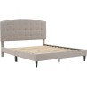 SANCHO Upholstered Bed Frame - JIJI.SG