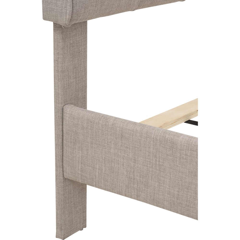 SANCHO Upholstered Bed Frame - JIJI.SG