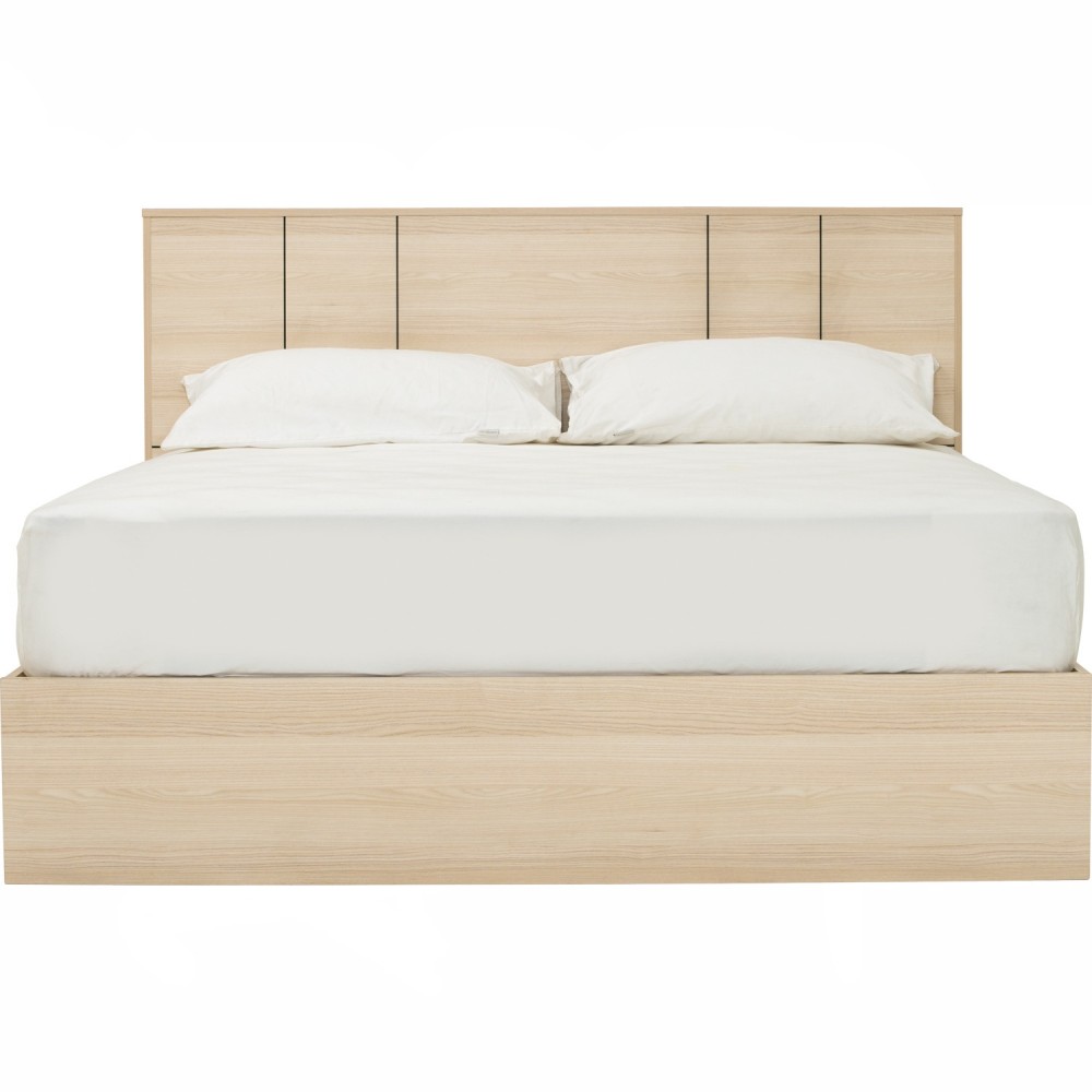 HARRING Wooden Bed Frame with Storage - JIJI.SG