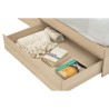 HARRING Wooden Bed Frame with Storage - JIJI.SG