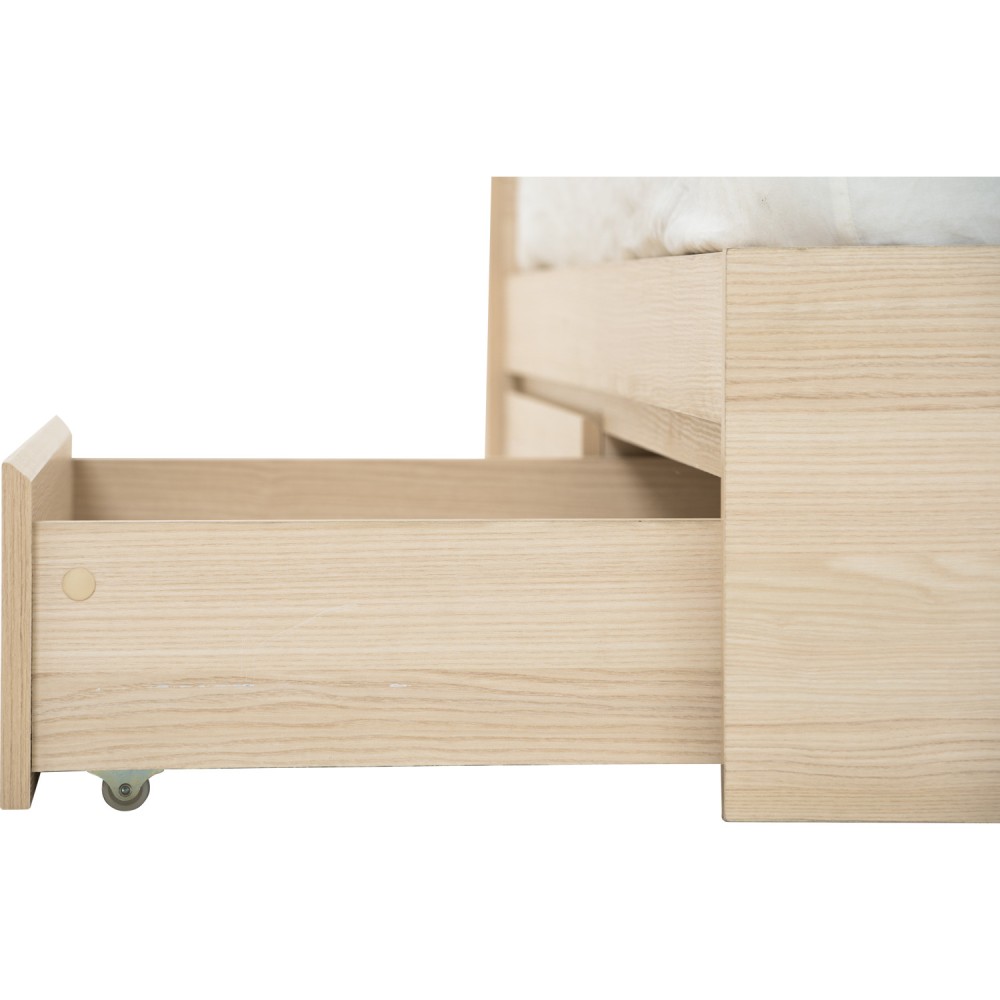 HARRING Wooden Bed Frame with Storage - JIJI.SG