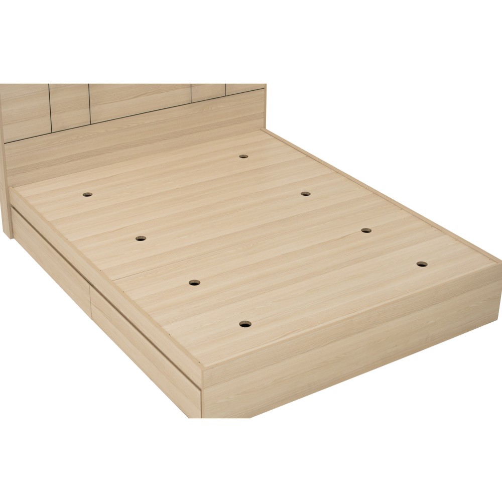 HARRING Wooden Bed Frame with Storage - JIJI.SG