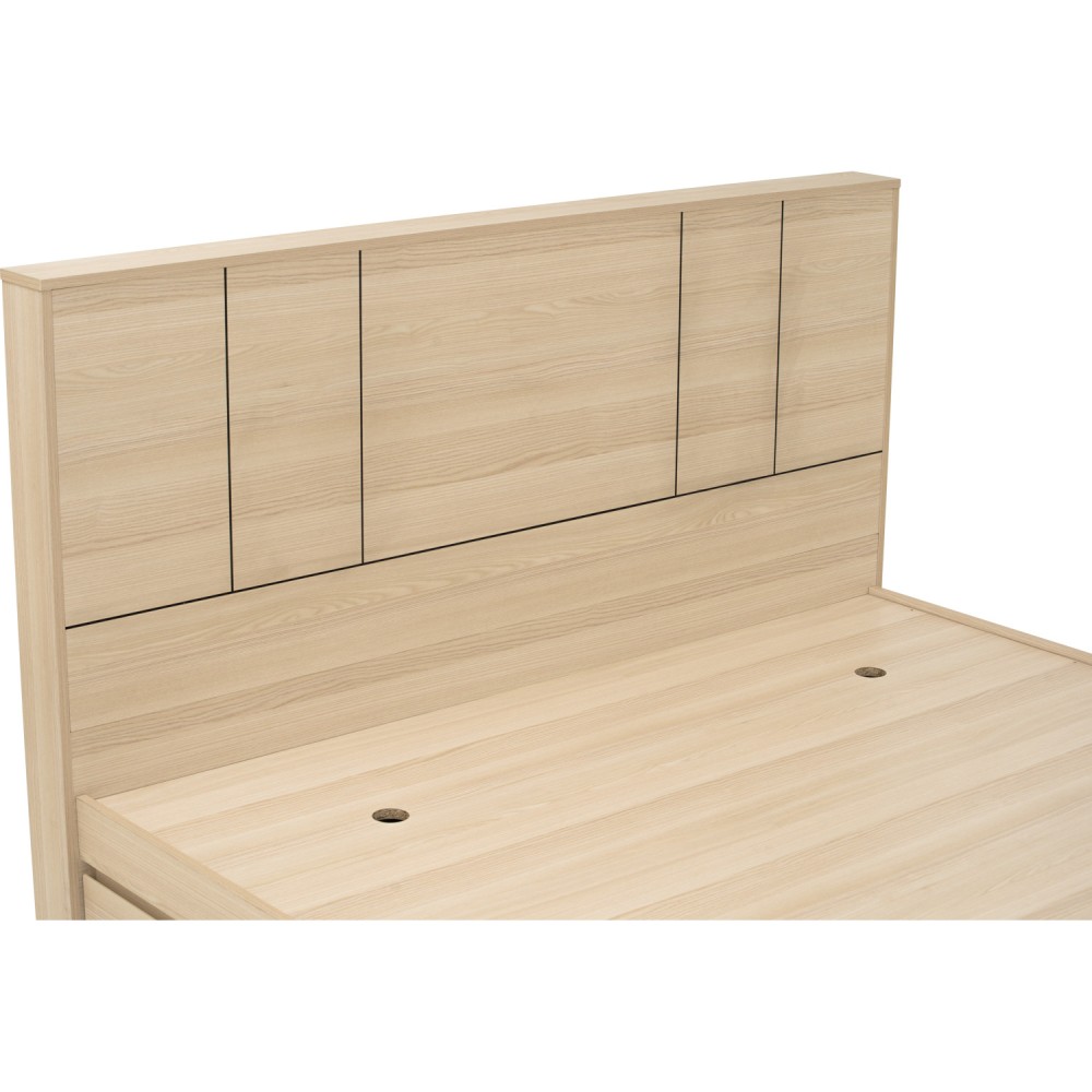HARRING Wooden Bed Frame with Storage - JIJI.SG
