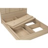 HARRING Wooden Bed Frame with Storage - JIJI.SG