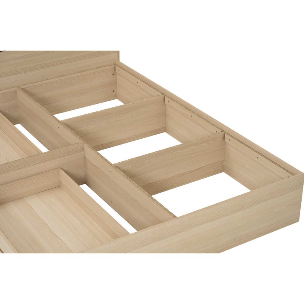 HARRING Wooden Bed Frame with Storage - JIJI.SG