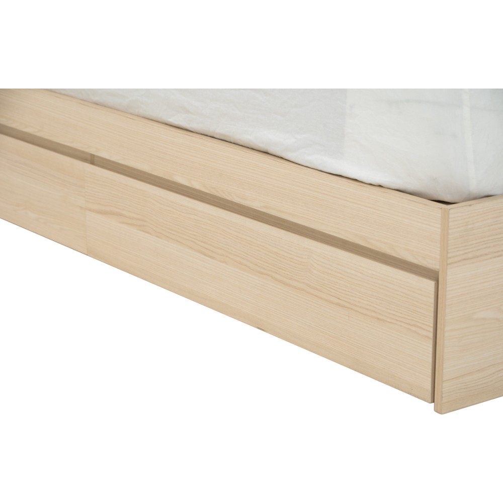 HARRING Wooden Bed Frame with Storage - JIJI.SG