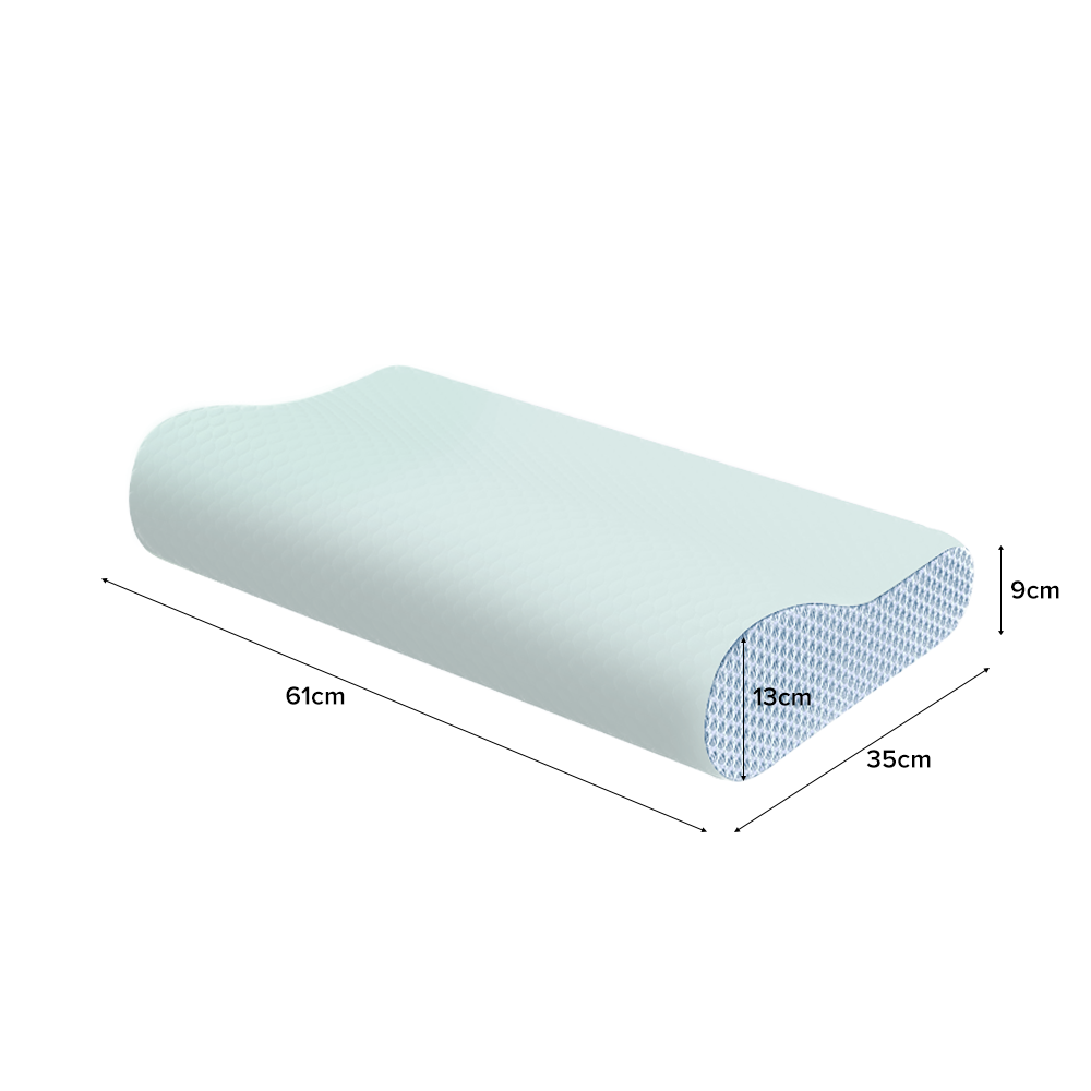 DREAMAX AERIS CONTOUR Cooling Memory Foam Pillow - JIJI.SG