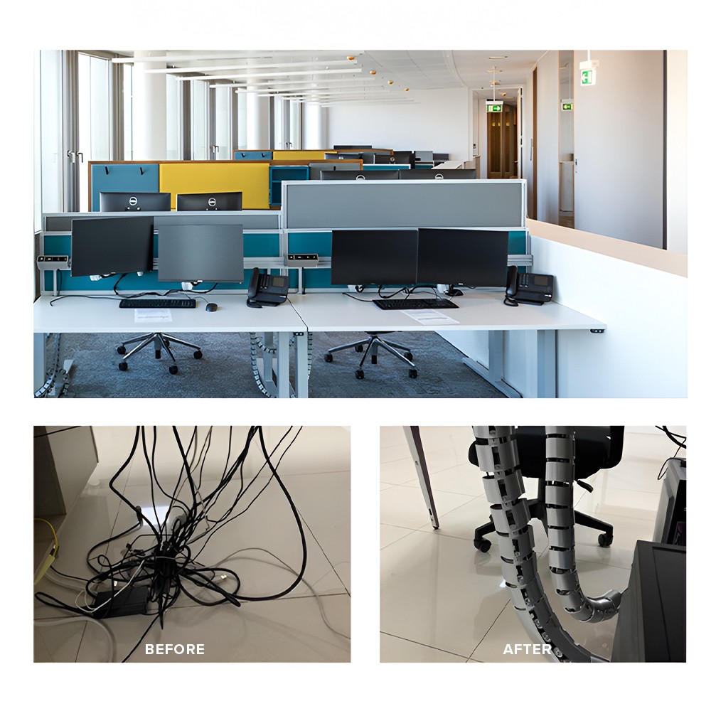 MATTEUS Underdesk Cable Management Spine - JIJI.SG