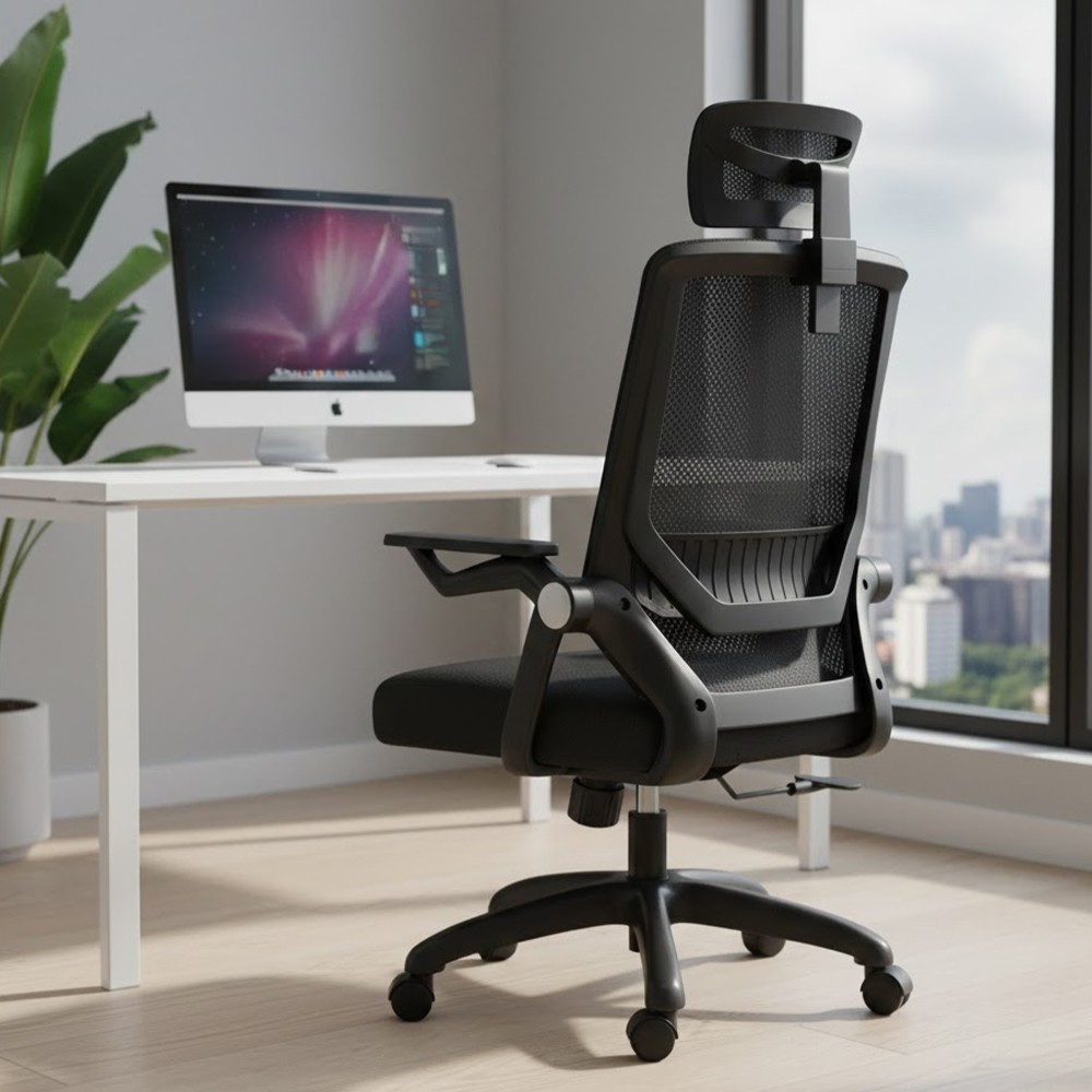 ALEXEJ Office Chair with Headrest - JIJI.SG