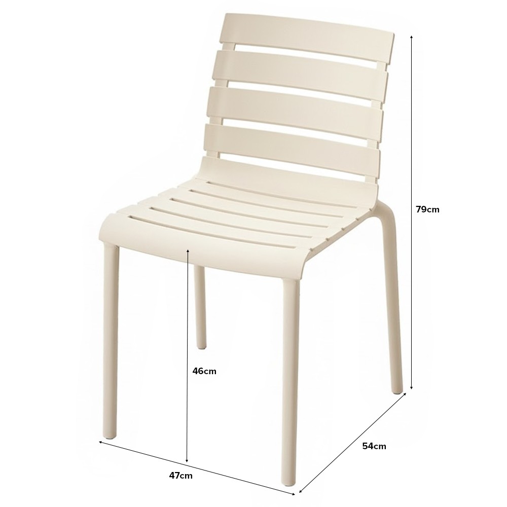 ANOUK Stackable Chair, Outdoor - JIJI.SG