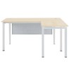 FORSBERG 1 Seater Office Desk with Modesty Panel - JIJI.SG