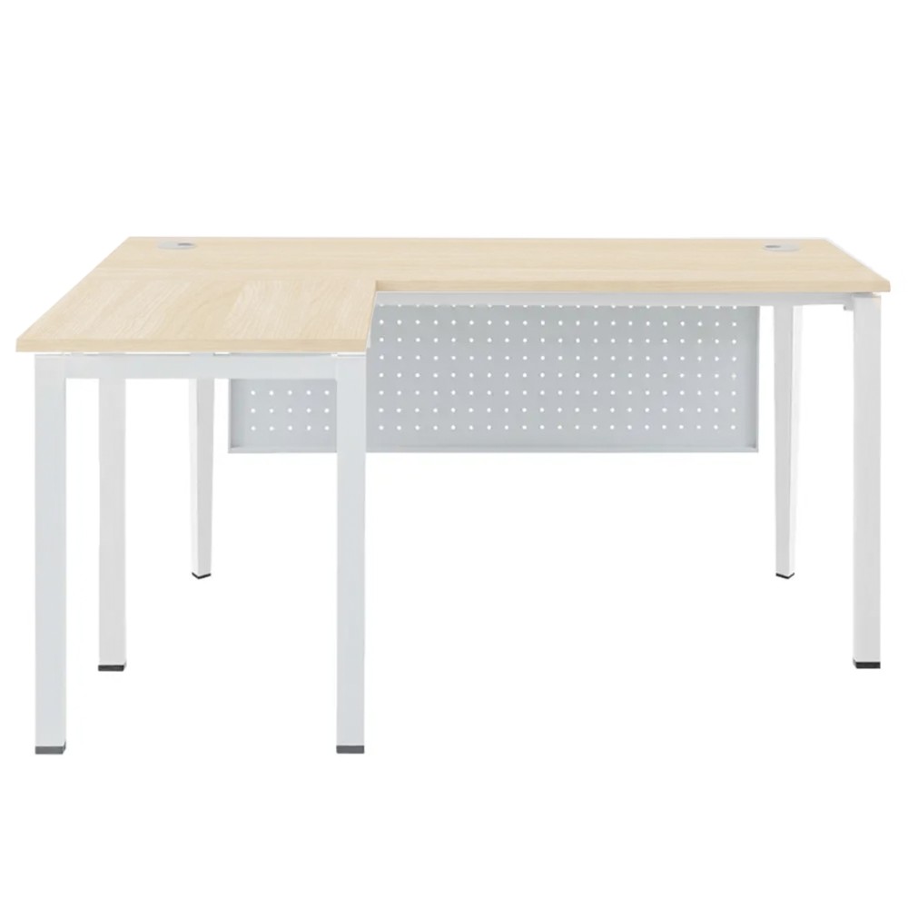 FORSBERG 1 Seater Office Desk with Modesty Panel - JIJI.SG