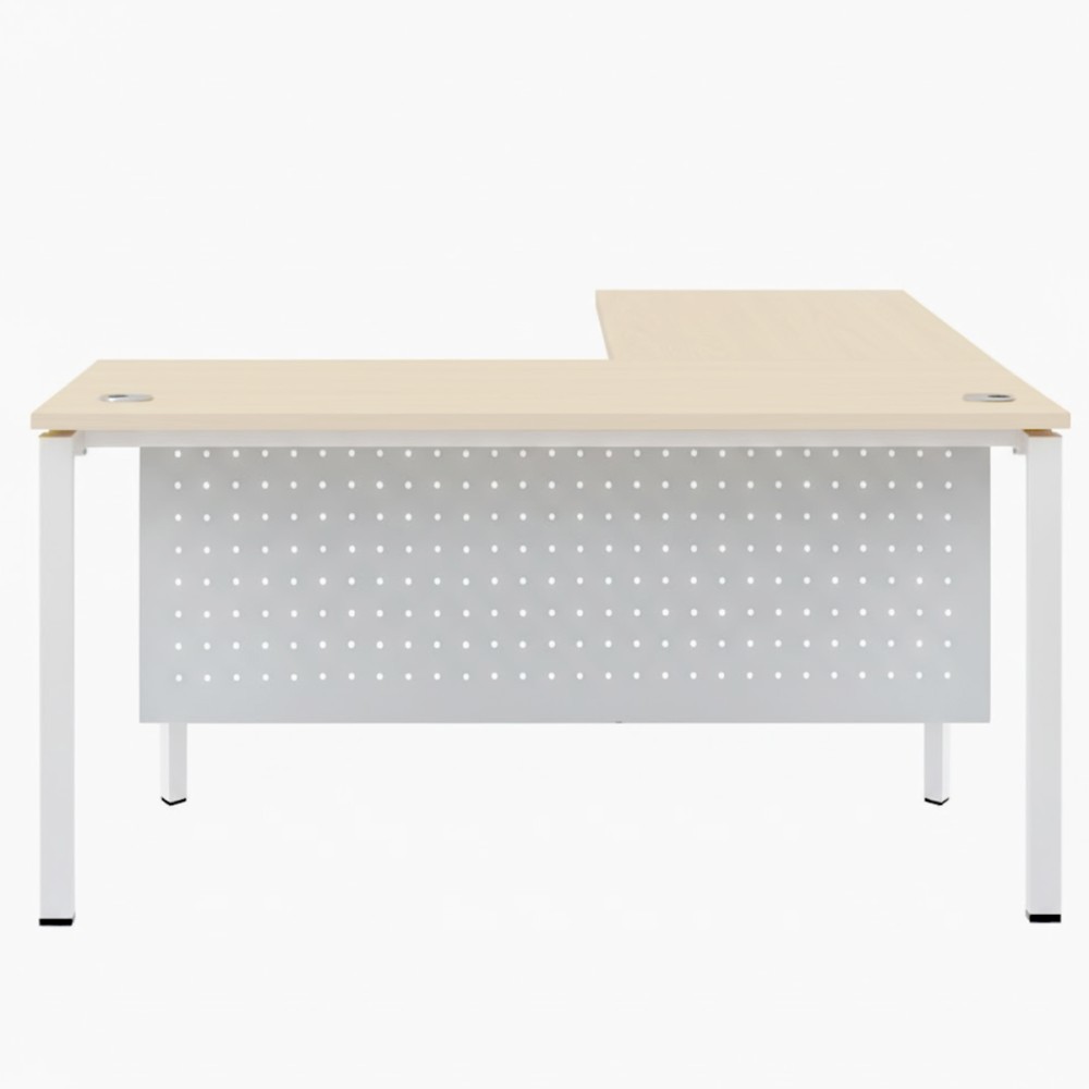 FORSBERG 1 Seater Office Desk with Modesty Panel - JIJI.SG