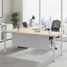 FORSBERG 1 Seater Office Desk with Modesty Panel - JIJI.SG