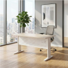 KILIAN Office Desk with Modesty Panel - JIJI.SG
