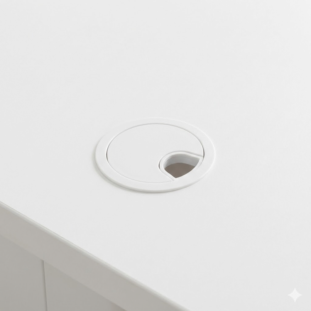 KILIAN Office Desk with Modesty Panel - JIJI.SG