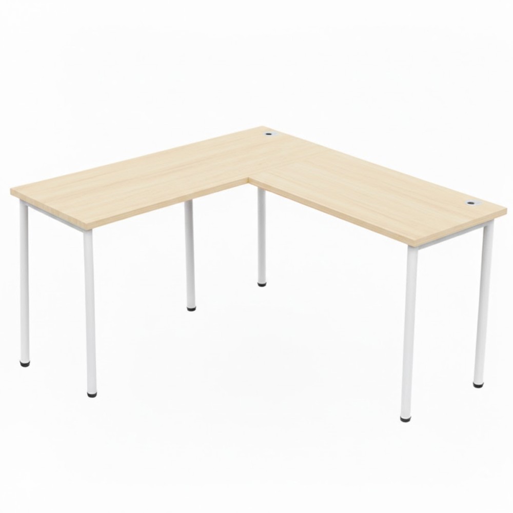 RAHEL L-Shaped Corner Desk - JIJI.SG