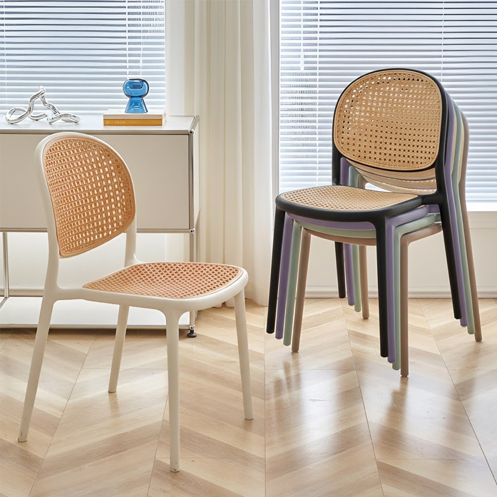 EVELIN Chair, Stackable - JIJI.SG