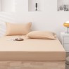 BERTHA Japanese Skin-friendly Wash Cotton Fitted Bed Sheet - JIJI.SG