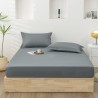 BERTHA Japanese Skin-friendly Wash Cotton Fitted Bed Sheet - JIJI.SG