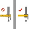 VISIONSWIPE EIGER Reinforcement Bracket Mount Plate - JIJI.SG