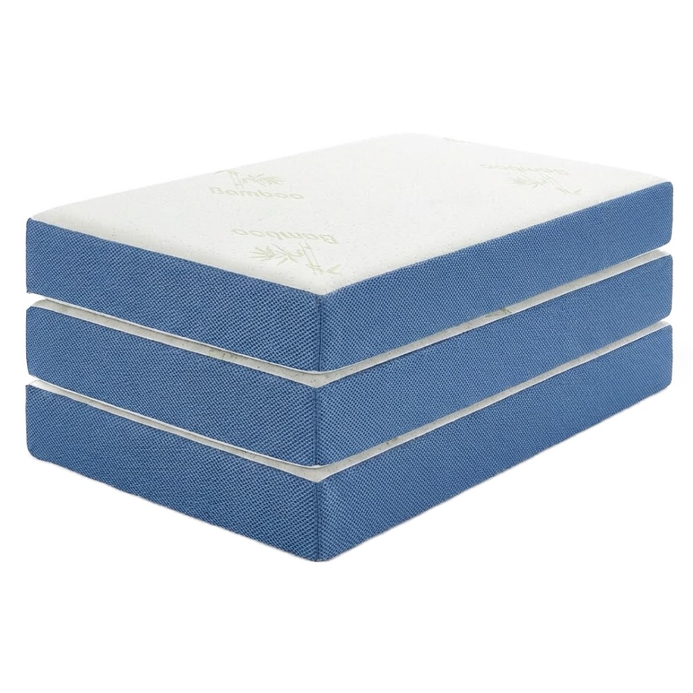 DREAMAX VIBEFLEX 3-Fold Bamboo Knitted Foam Mattress - JIJI.SG