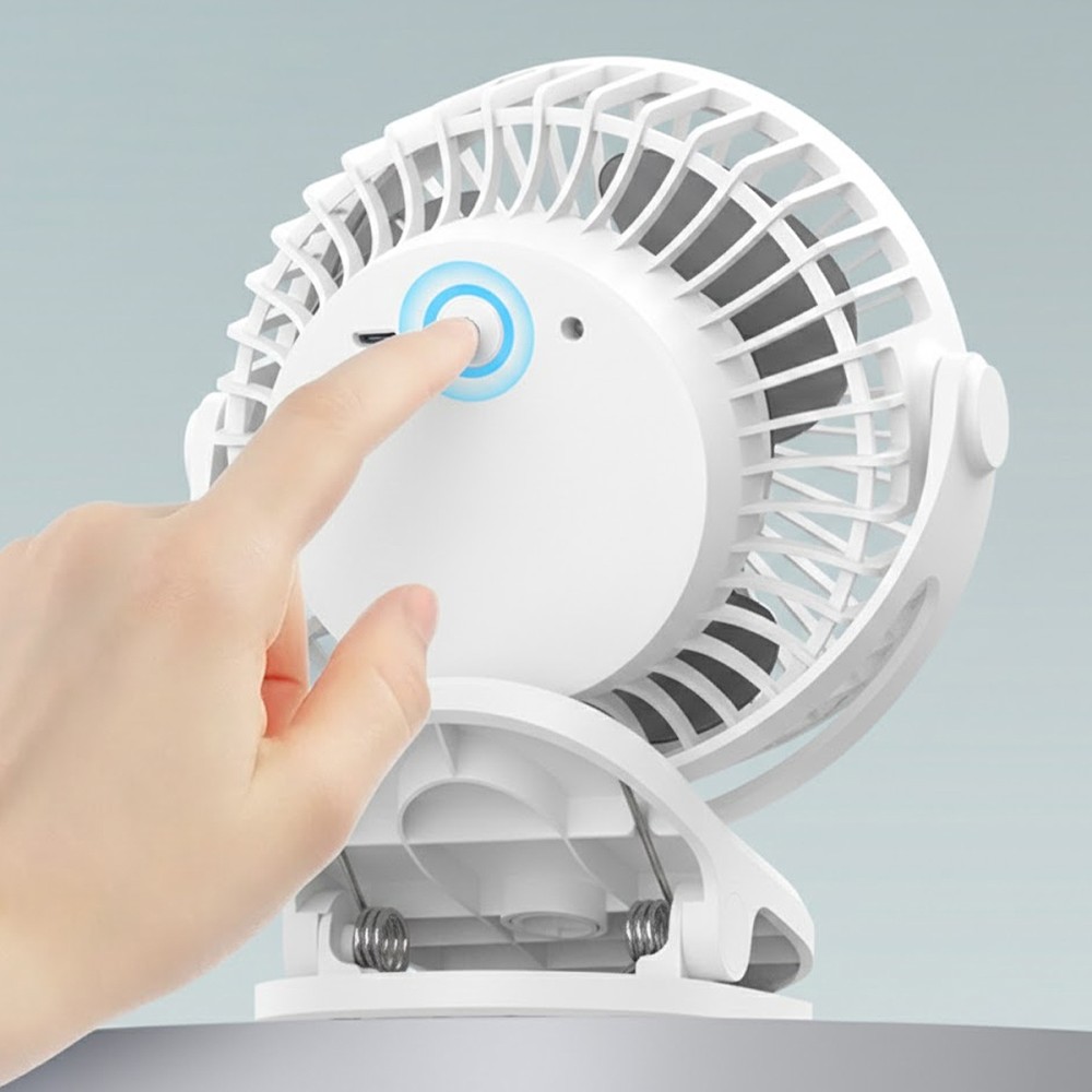 GLINT Mini Chargeable Clipped Fan 10000mAh - JIJI.SG