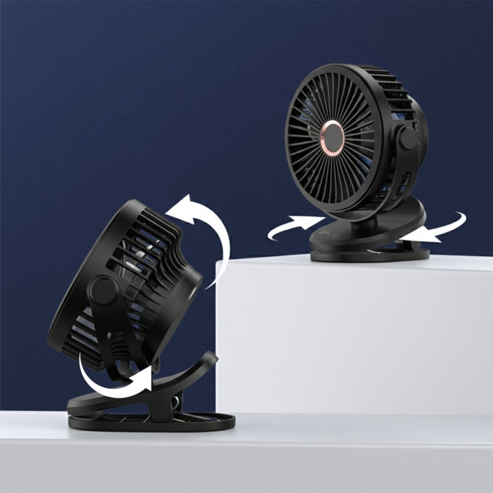 GLINT Mini Chargeable Clipped Fan 10000mAh - JIJI.SG