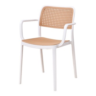 KLAUS Chair with Armrest, Stackable - JIJI.SG