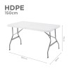HDPE Folding Table - JIJI.SG