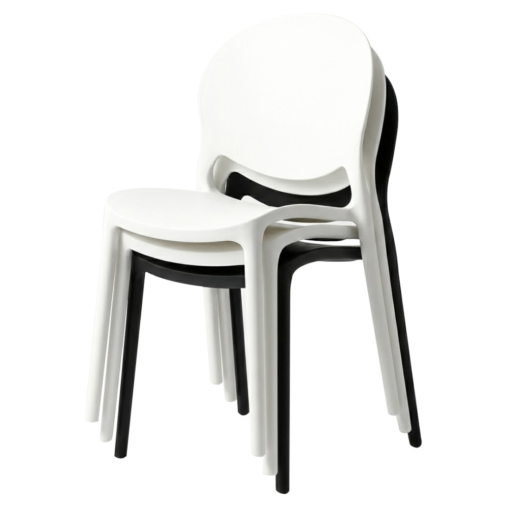 ZURIE Chair, Stackable - JIJI.SG
