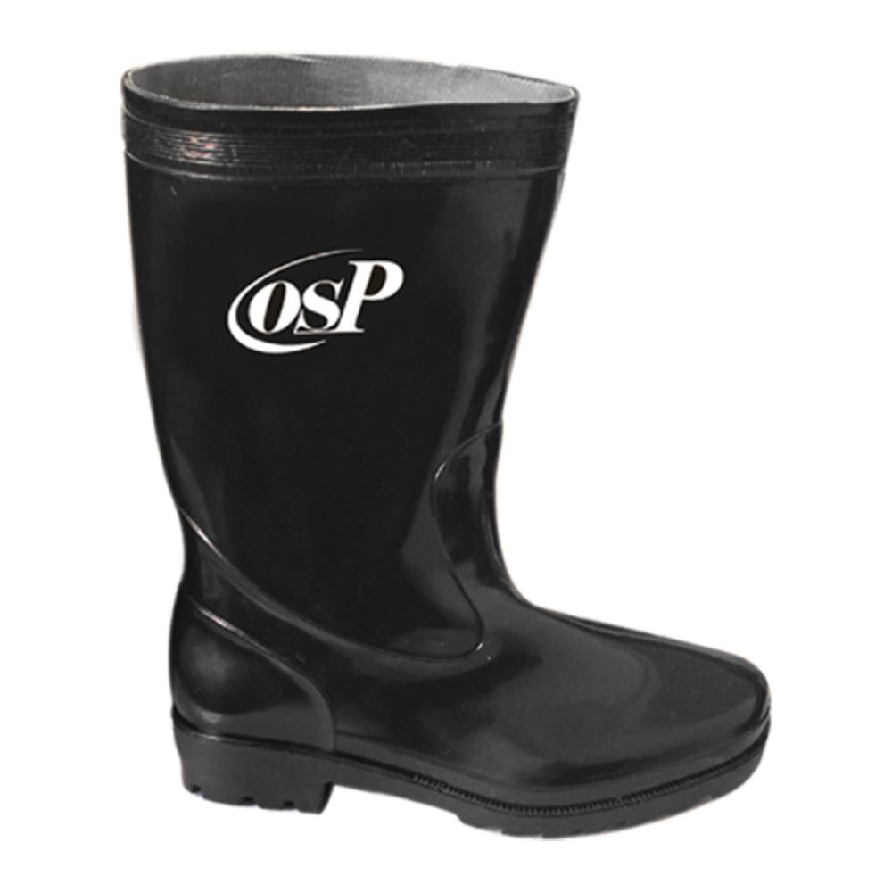 OSP Black Rain boots - JIJI.SG