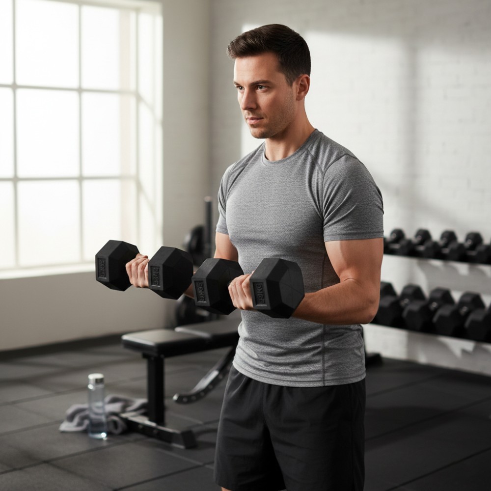 FITNET Hex Dumbbell - JIJI.SG