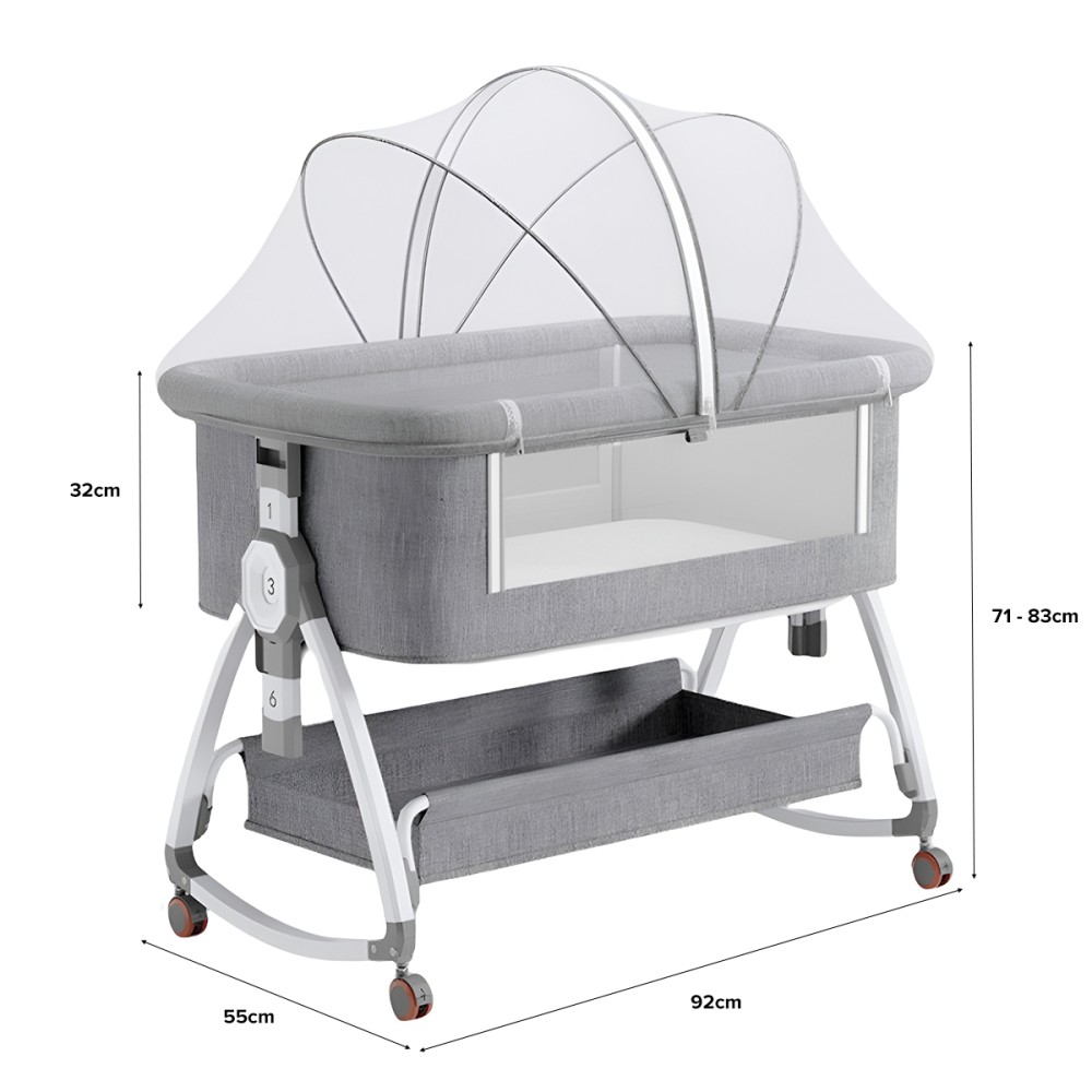 UORSIN Newborn Baby Crib - JIJI.SG