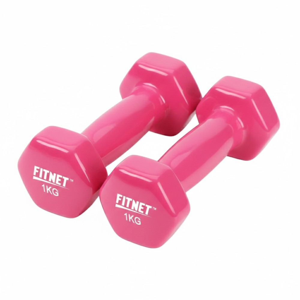 FITNET Vinyl Dumbbell - JIJI.SG
