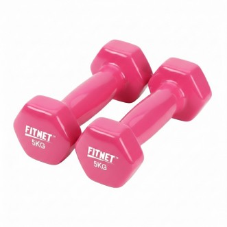 FITNET Vinyl Dumbbell - JIJI.SG