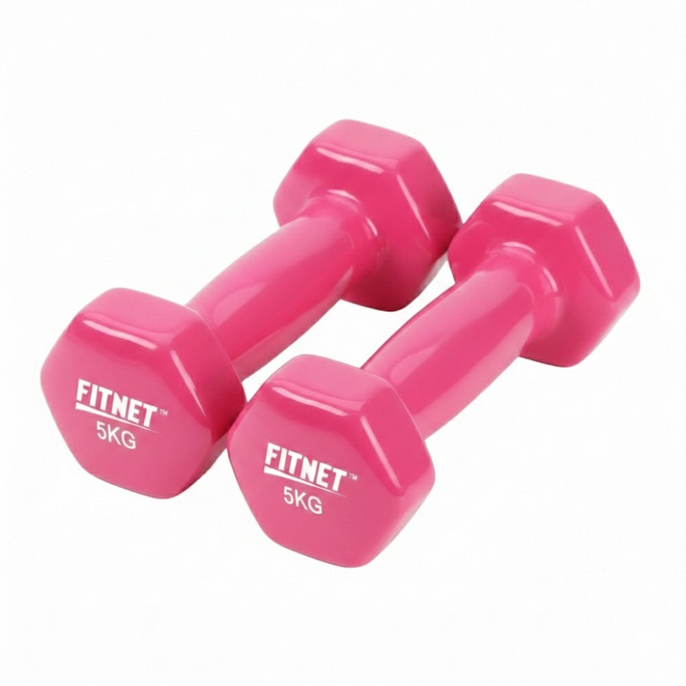 FITNET Vinyl Dumbbell - JIJI.SG