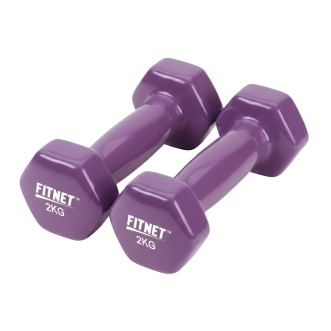 FITNET Vinyl Dumbbell - JIJI.SG