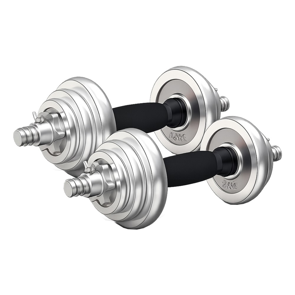 CHROME Weight Training Dumbbell Set - JIJI.SG
