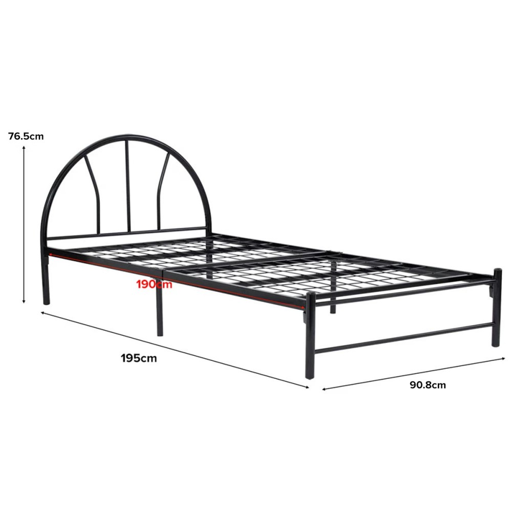 ADRIAN Metal Bed Frame - JIJI.SG