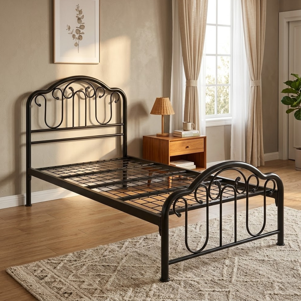 YANN Metal Bed Frame - JIJI.SG