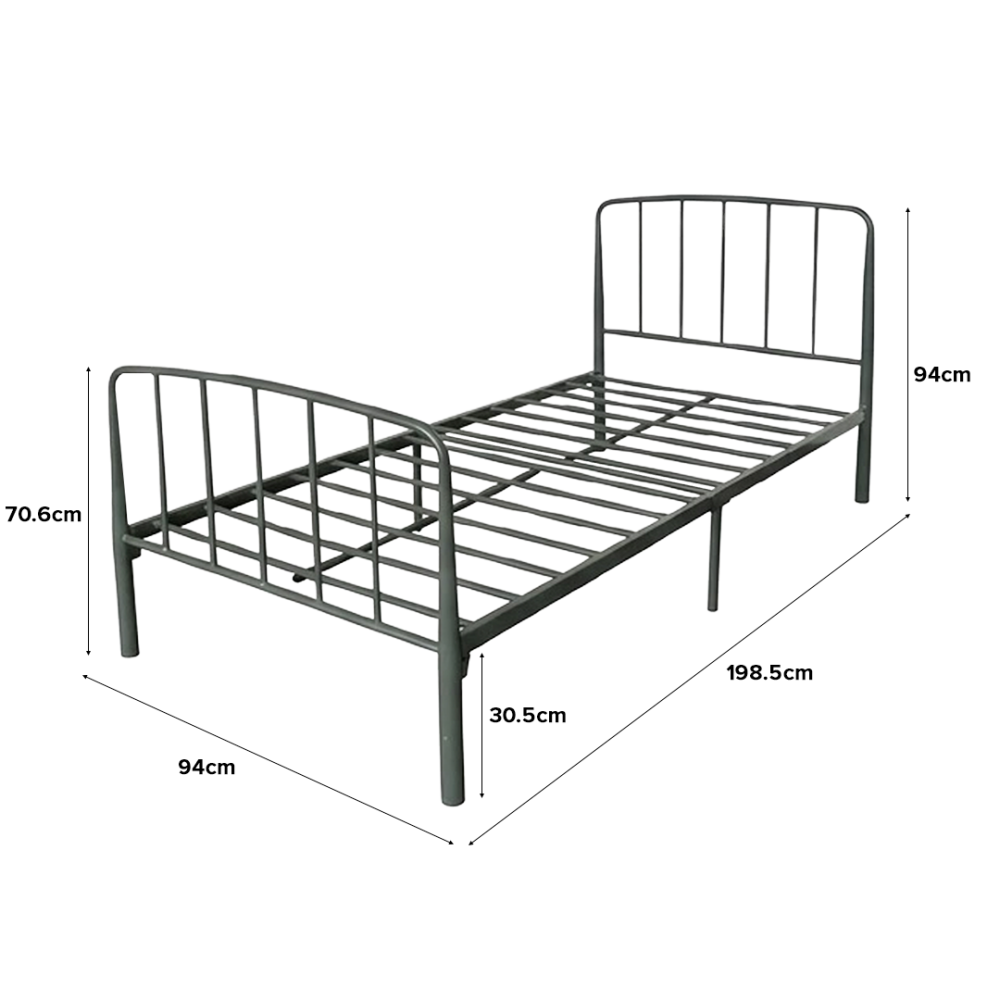 JULIAN Metal Bed Frame - JIJI.SG